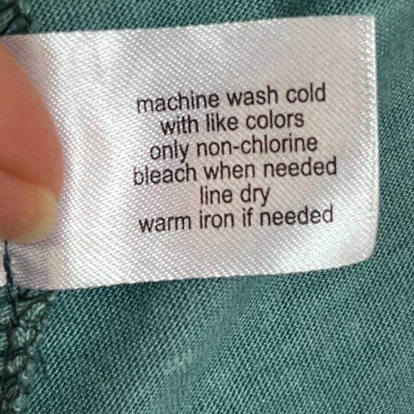 Lane Bryant Womens Teal Green Lace Trim Tunic Top‎ Polyester/Rayon Size 18/20 - Picture 10 of 10